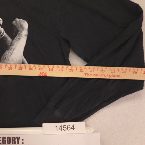 XXXtentacion Rap Graphic Crew Neck Long Sleeve T-Shirt Adult Mens Size L Black - Picture 7 of 9